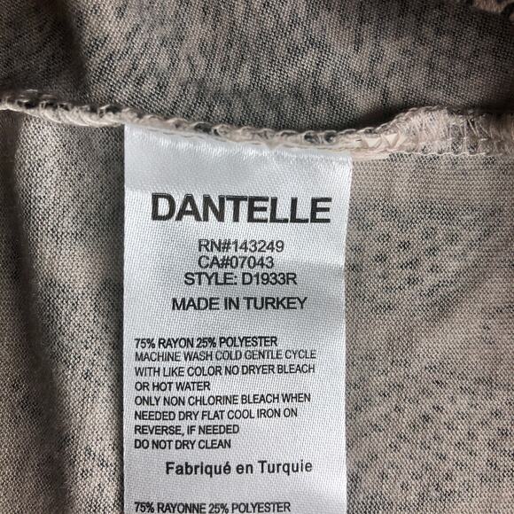 Dantelle Moon Snake V-Neck Twist Front Top - Size Small - Picture 10 of 12